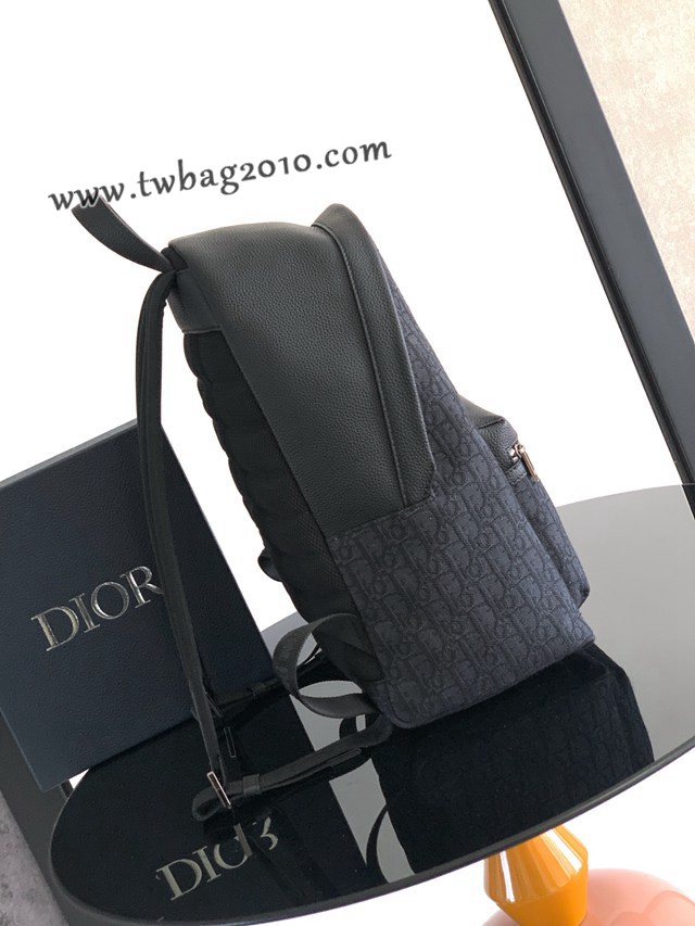 Dior专柜新款迪奥高仿原单Rider 2.0拉链双肩背包男士后背包 djfk1732